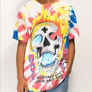 Pink Dolphin "Wave Lords" tie dye ss tee